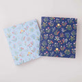 Pattern Binders in a Bright Wildflower Design, Two-Pack