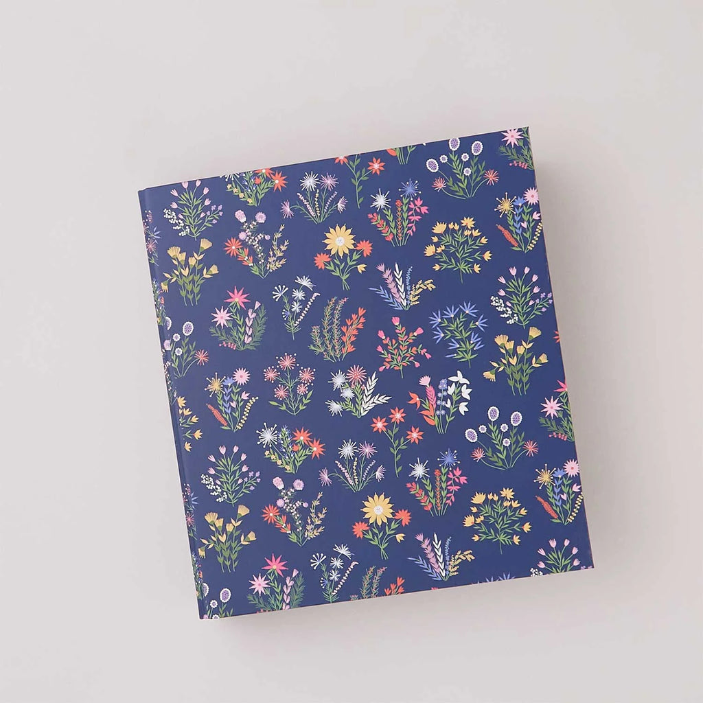 Pattern Binders in a Bright Wildflower Design, Two-Pack