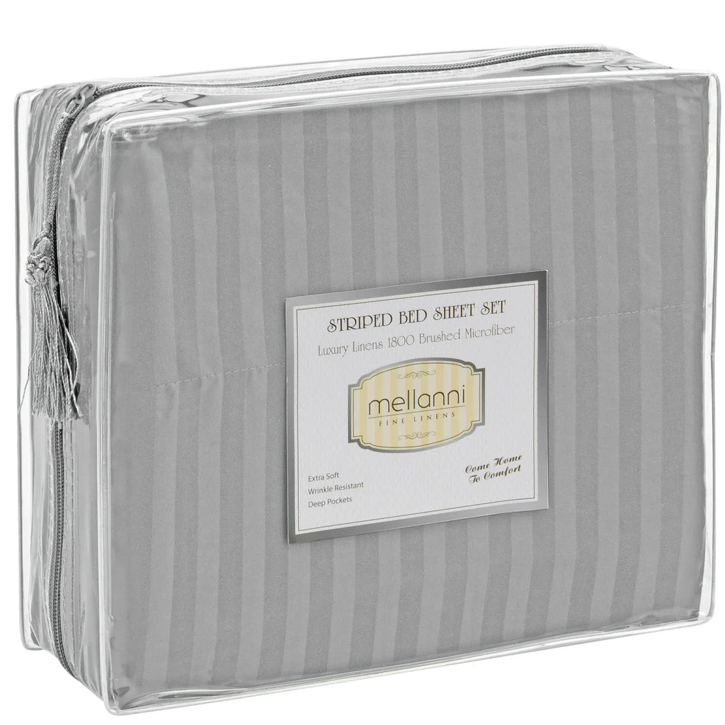 Patterned Microfiber Sheet Set