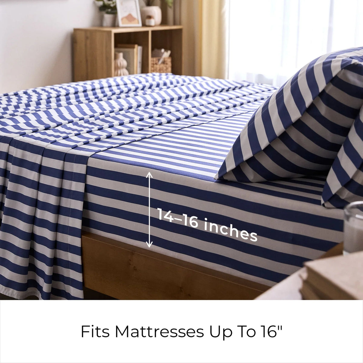 Patterned Microfiber Sheet Set