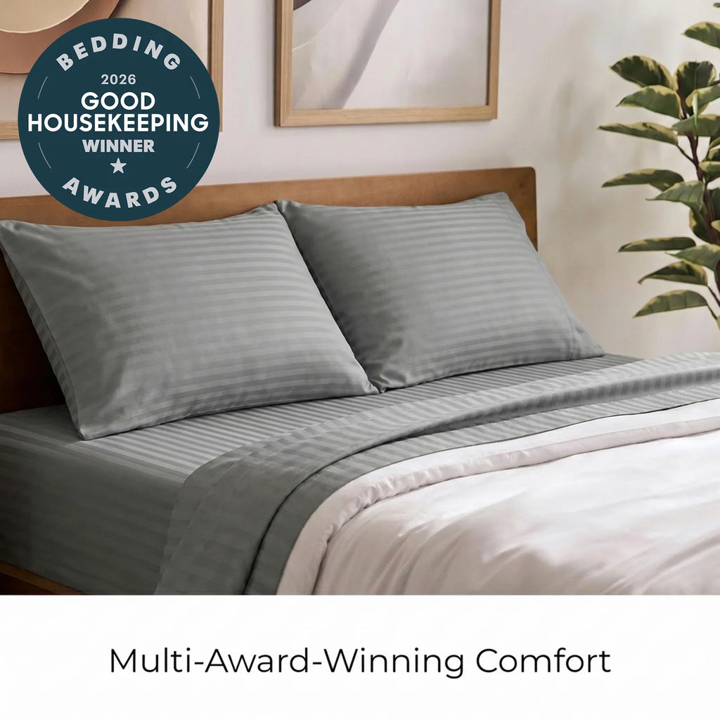 Patterned Microfiber Sheet Set