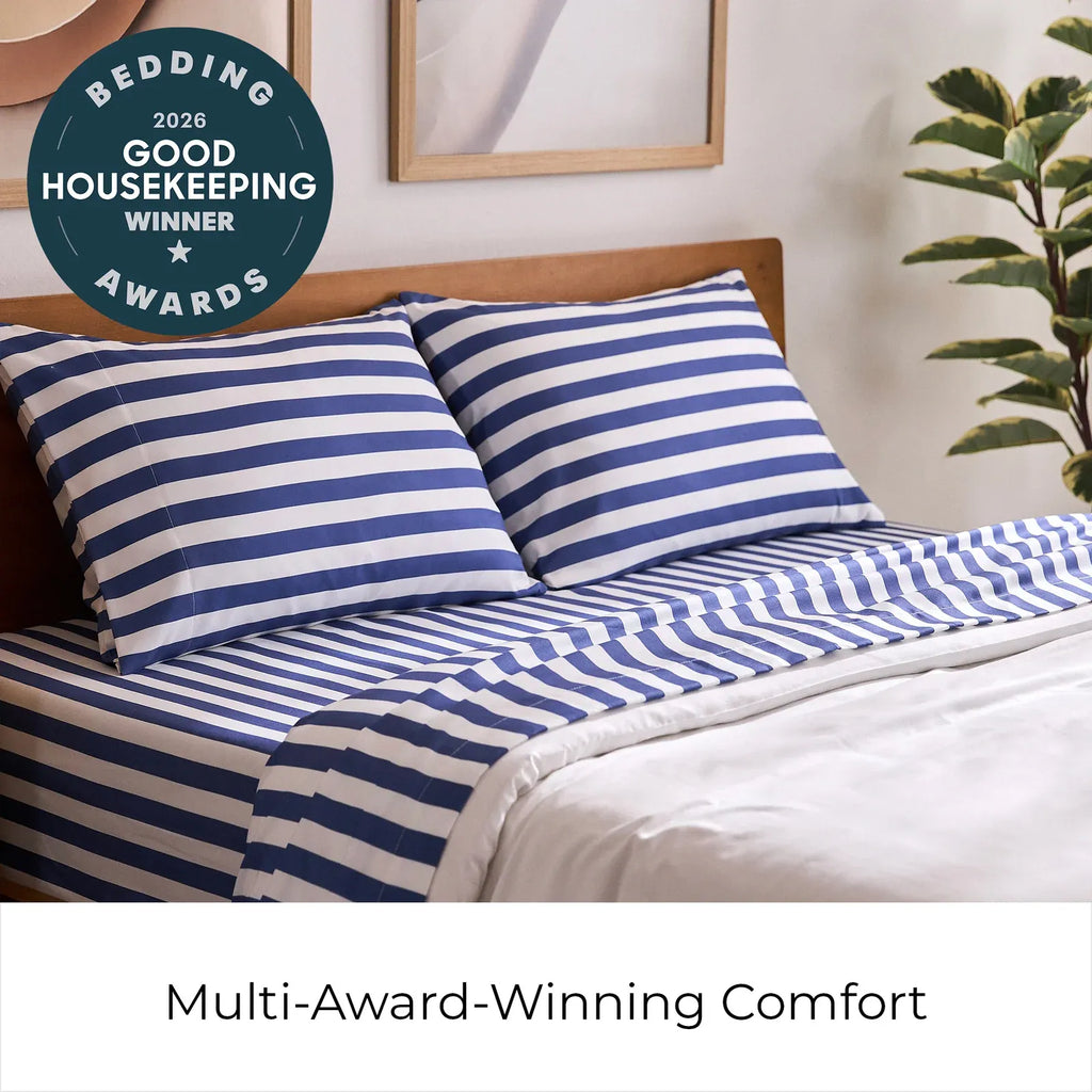 Patterned Microfiber Sheet Set