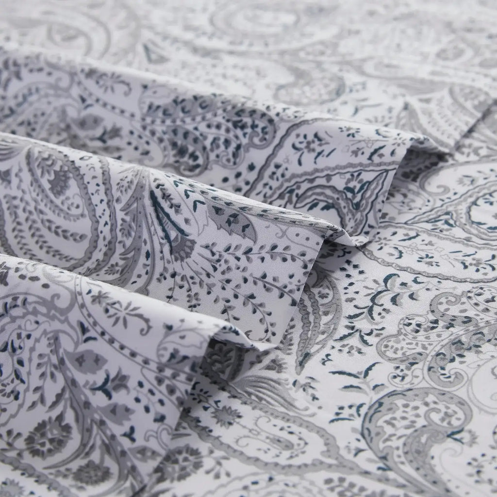 Patterned Microfiber Sheet Set