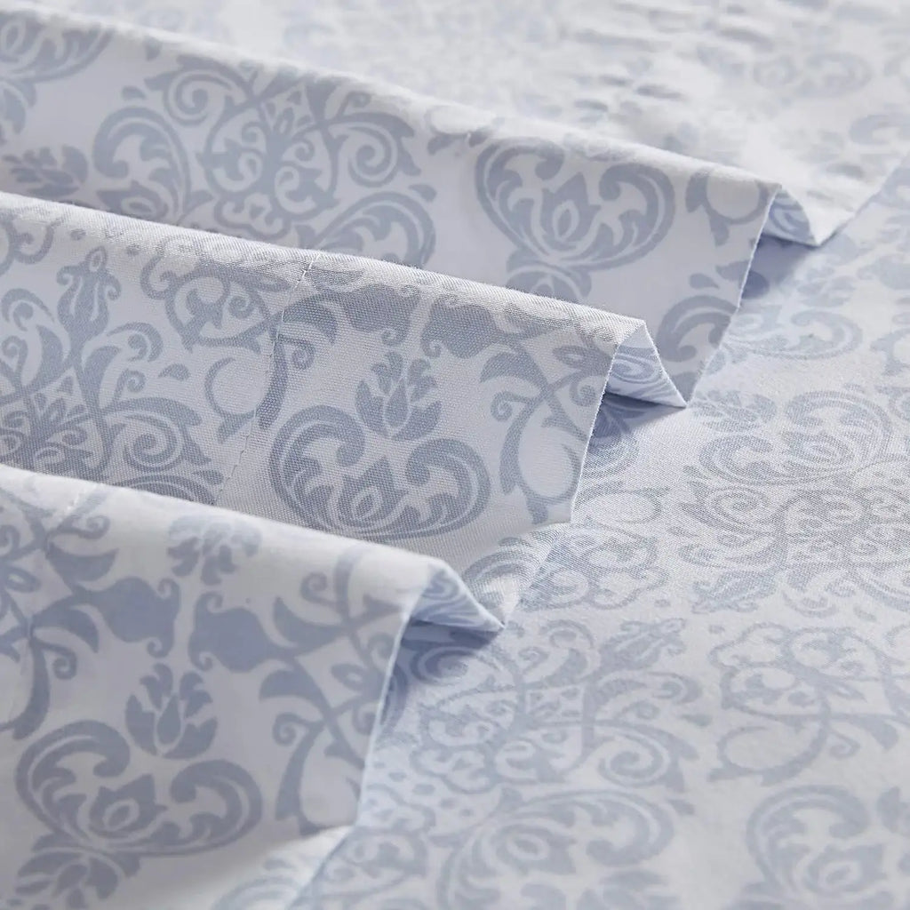 Patterned Microfiber Sheet Set