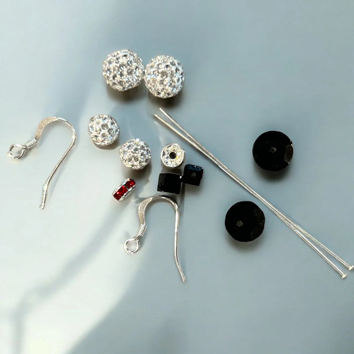 Pave Snowman Christmas Earring Making Kit