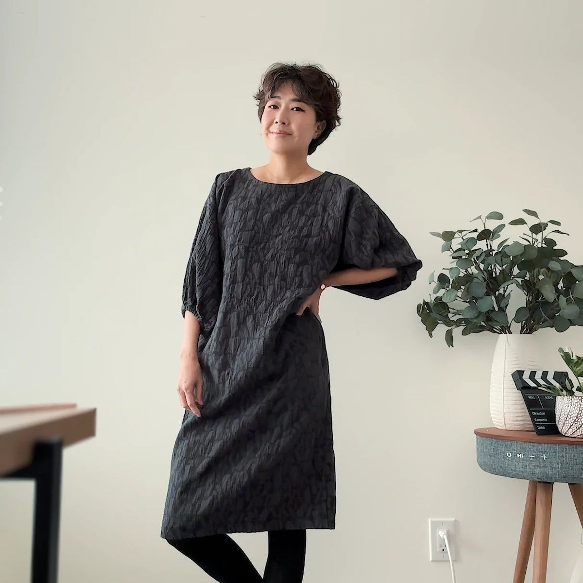 PDF Sewing Pattern for an Oversized Infit Top and Dress with Adjustable Sleeve Wings, Sizes 0–24