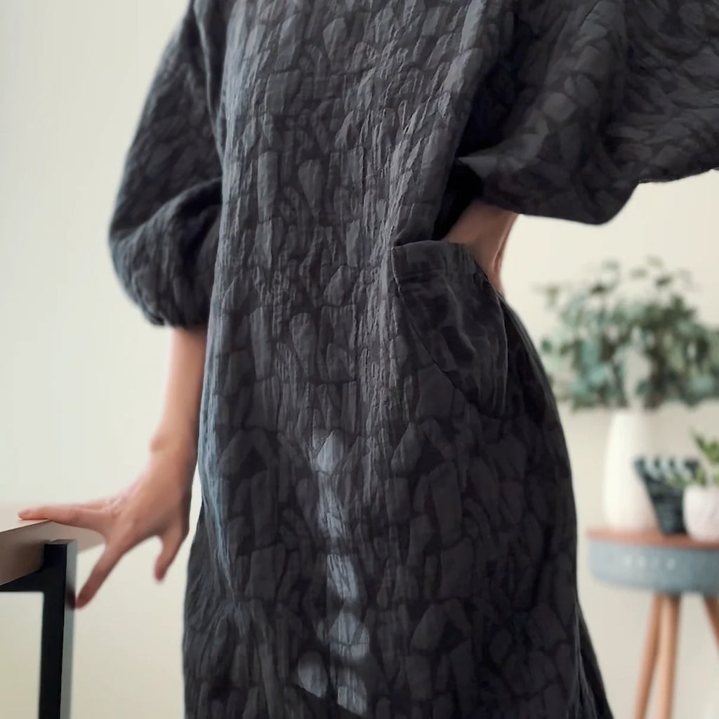 PDF Sewing Pattern for an Oversized Infit Top and Dress with Adjustable Sleeve Wings, Sizes 0–24