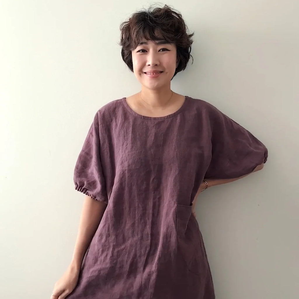 PDF Sewing Pattern for an Oversized Infit Top and Dress with Adjustable Sleeve Wings, Sizes 0–24