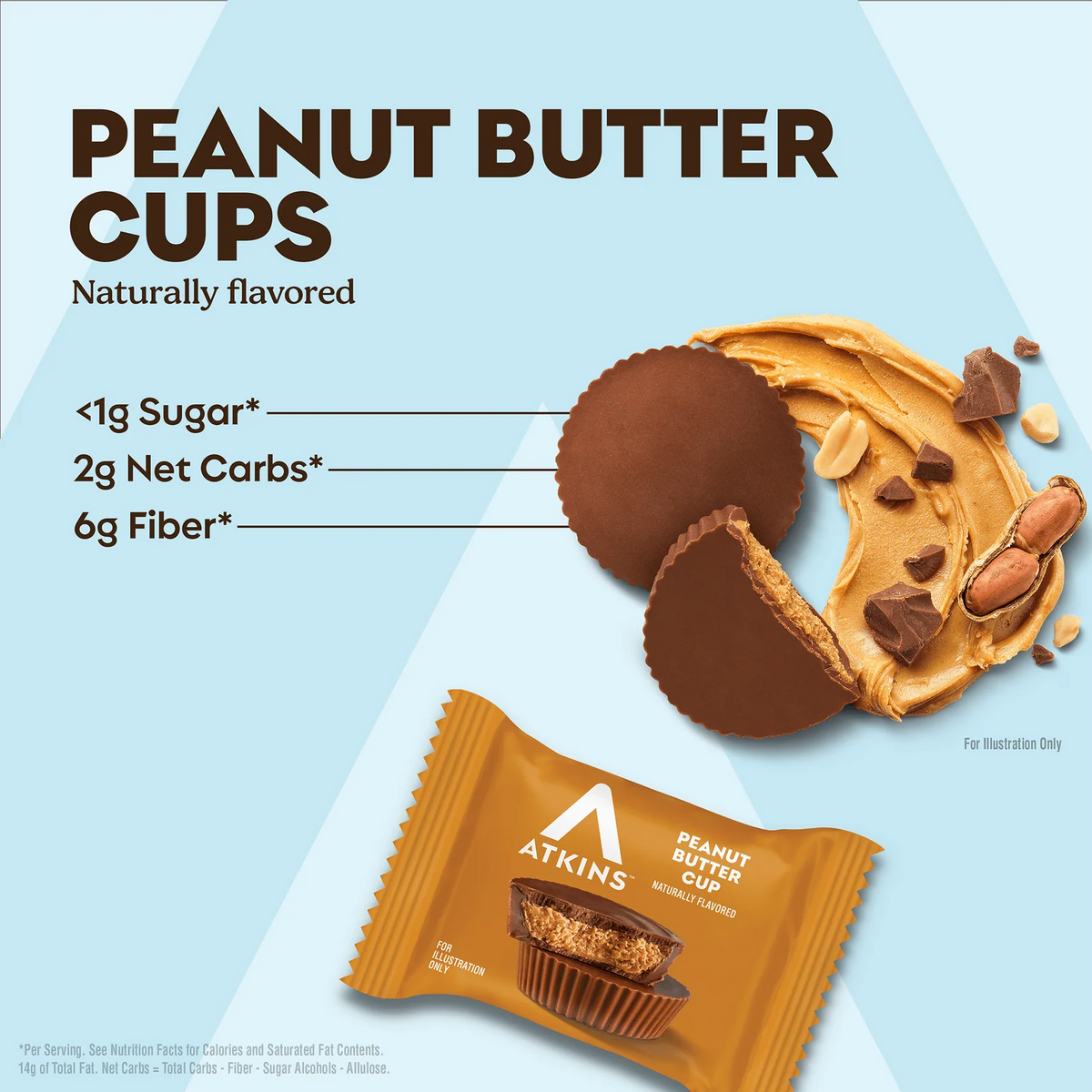Peanut Butter Cups, 8 Count Boxes