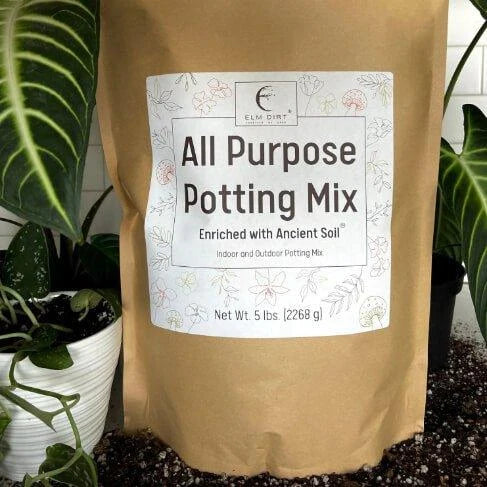 Peat-Free All-Purpose Potting Mix with Ancient Soil, Mushroom Compost and Sustainable PittMoss for Indoor and Outdoor Grow