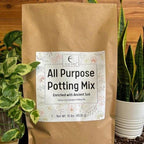 Peat-Free All-Purpose Potting Mix with Ancient Soil, Mushroom Compost and Sustainable PittMoss for Indoor and Outdoor Grow