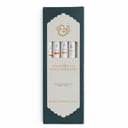 Pen Set in Five Burnt Orange Hues, a Warm Autumn-Inspired Palette for Creative Projects on Paper