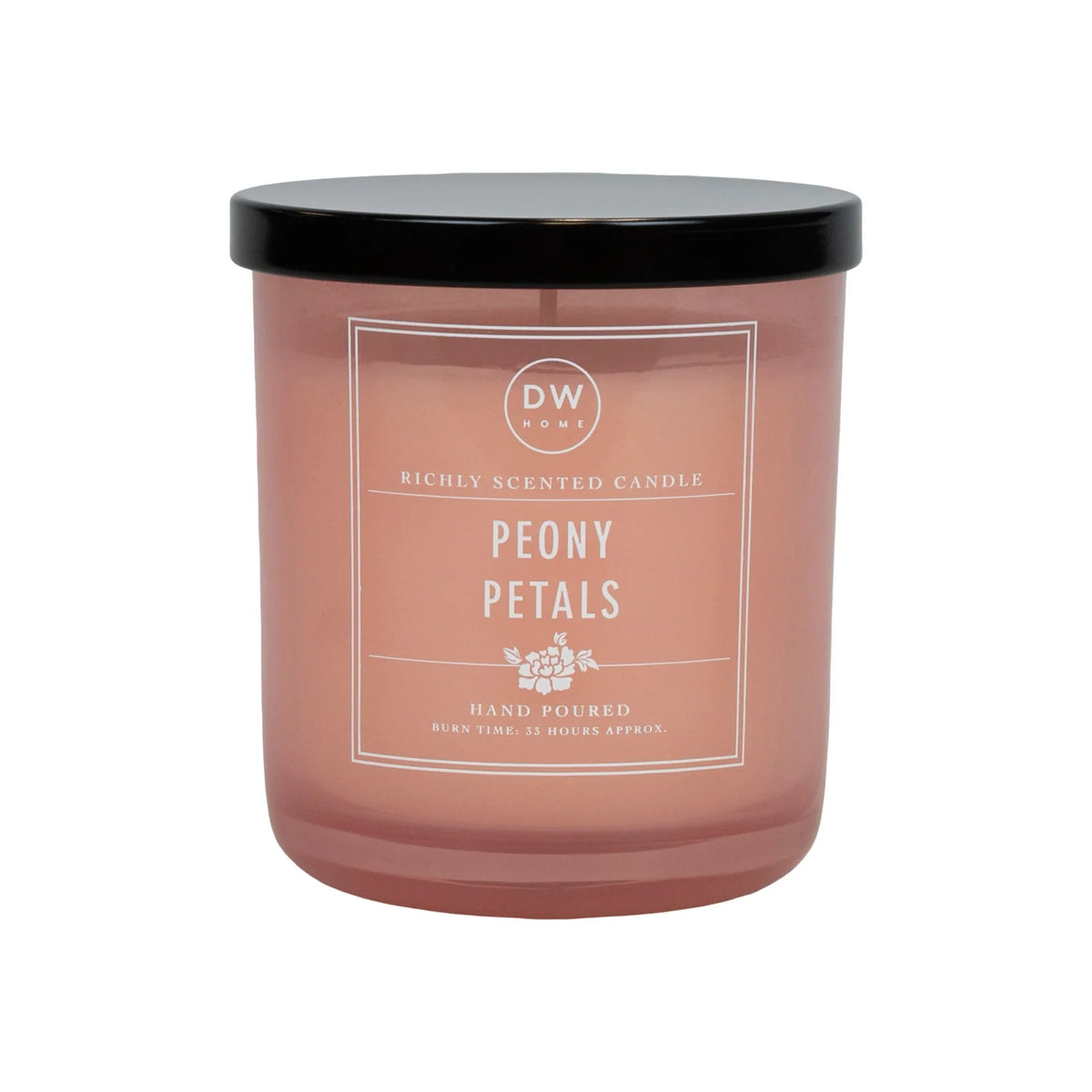 Peony Home Fragrance, Medium Single Wick