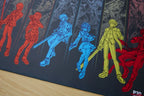 PERSONA 30th Anniversary Illustrated Desk Mat, 27 x 15.5 Inches, Non-Slip Rubber Base for Your Workspace