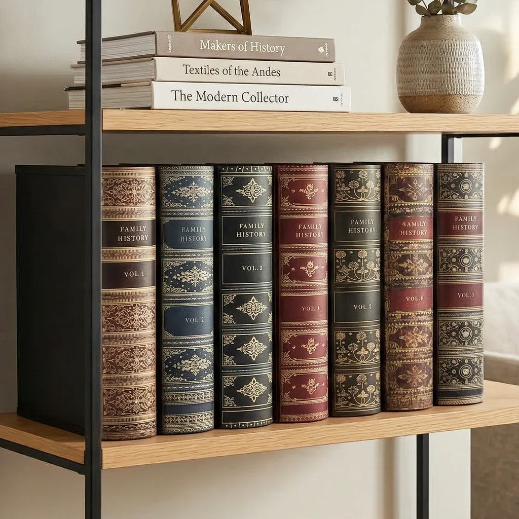 Personalised A4 Ring Binders and Box Files with Classic Novel-Inspired Designs and One or Two Custom Labels