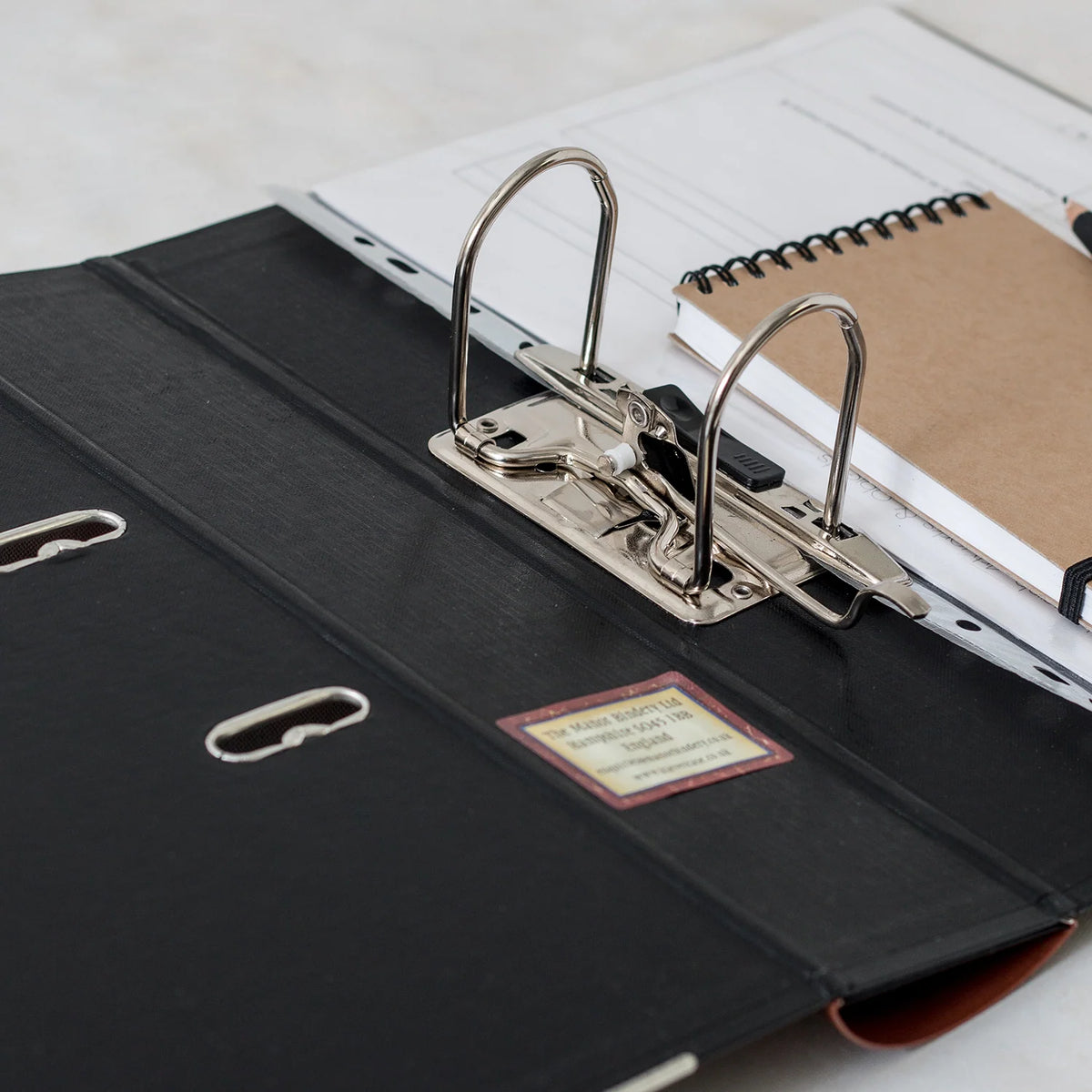 Personalised A4 Ring Binders and Box Files with Classic Novel-Inspired Designs and One or Two Custom Labels