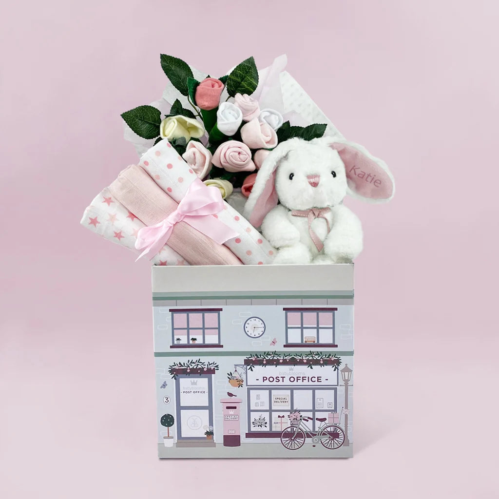 Personalised Baby Girl Gift Hamper