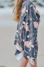 Personalised Sand-Free Kids Beach Towel with Custom Name Designs and Three Size · kids beach towels