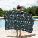 Personalised Sand-Free Kids Beach Towel with Custom Name Designs and Three Size · kids beach towels
