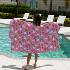 Personalised Sand-Free Kids Beach Towel with Custom Name Designs and Three Size · kids beach towels