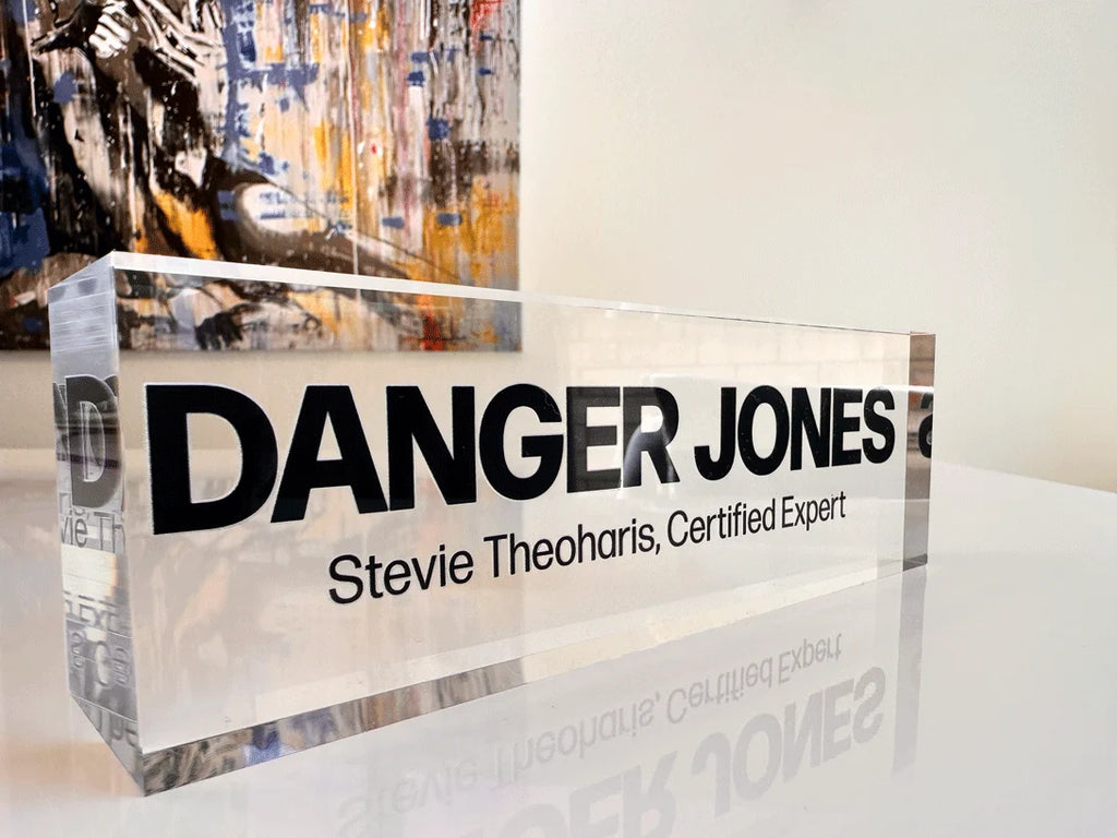 Personalized Acrylic Desk Nameplate