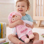 Personalized Baby Doll in a Brunette Style
