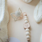 Personalized Bear Pacifier Clip