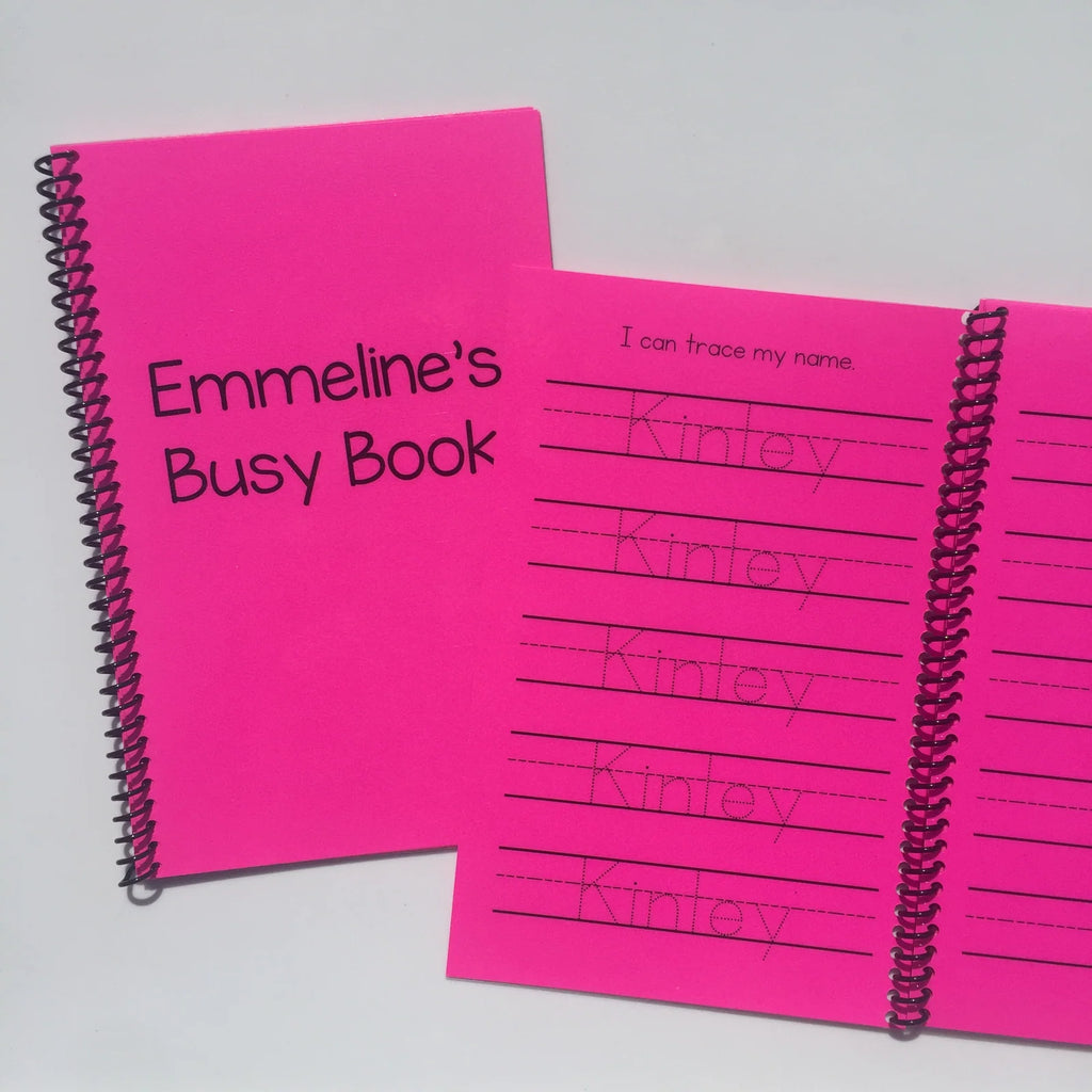 Personalized Busy Book