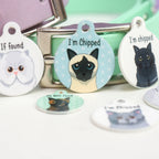 Personalized Cat ID Name Tag