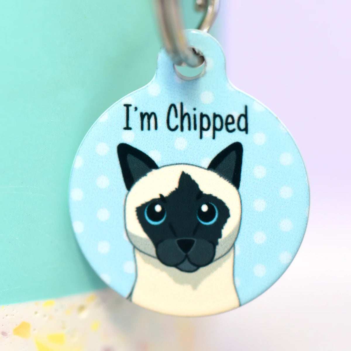 Personalized Cat ID Name Tag