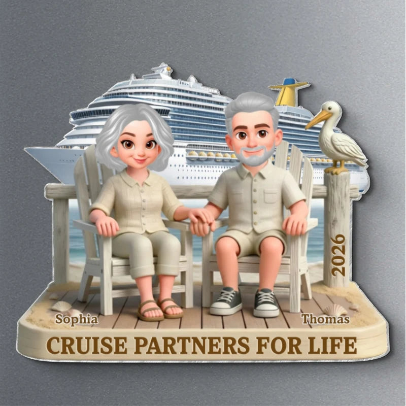 Personalized Cruise Cabin Door Magnet
