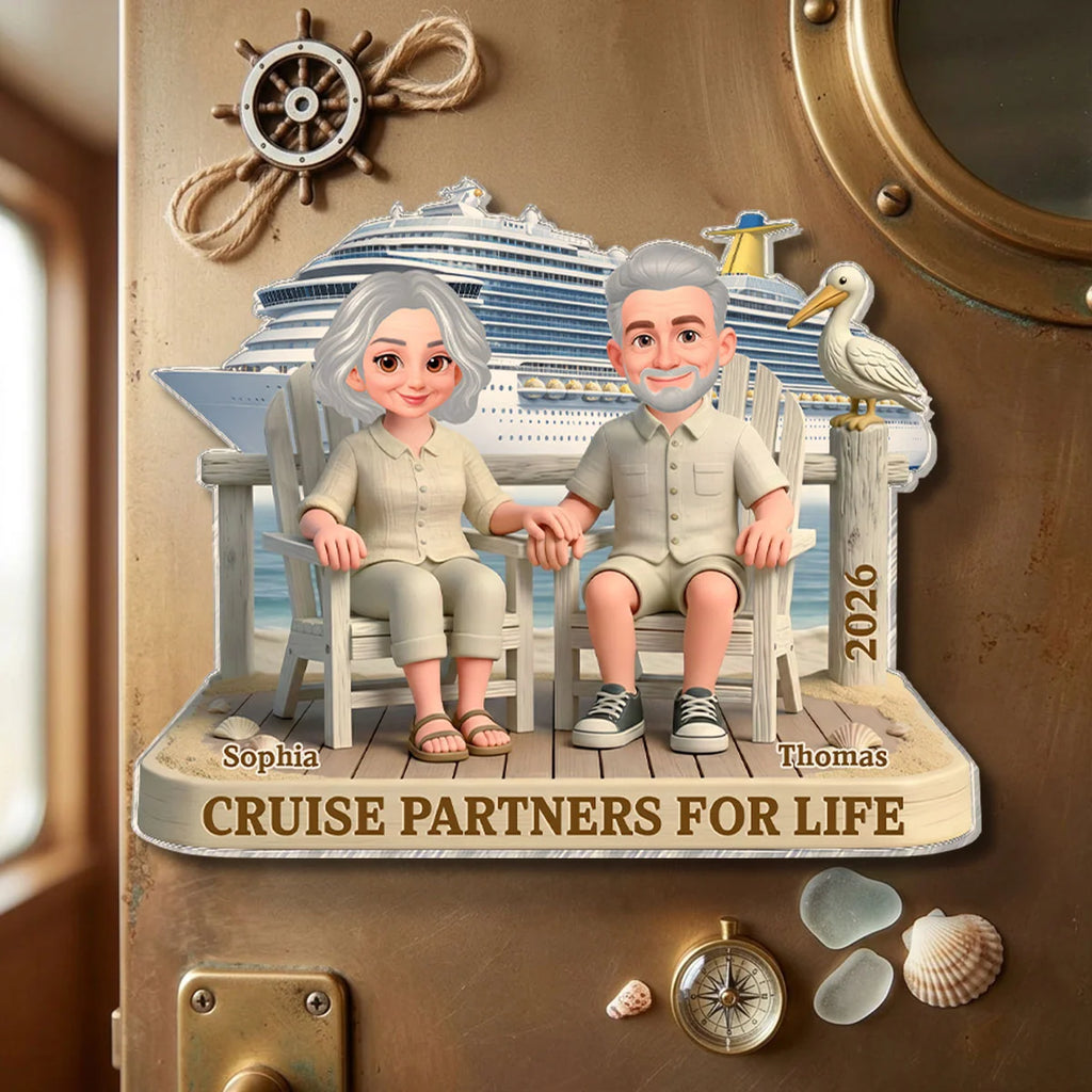 Personalized Cruise Cabin Door Magnet