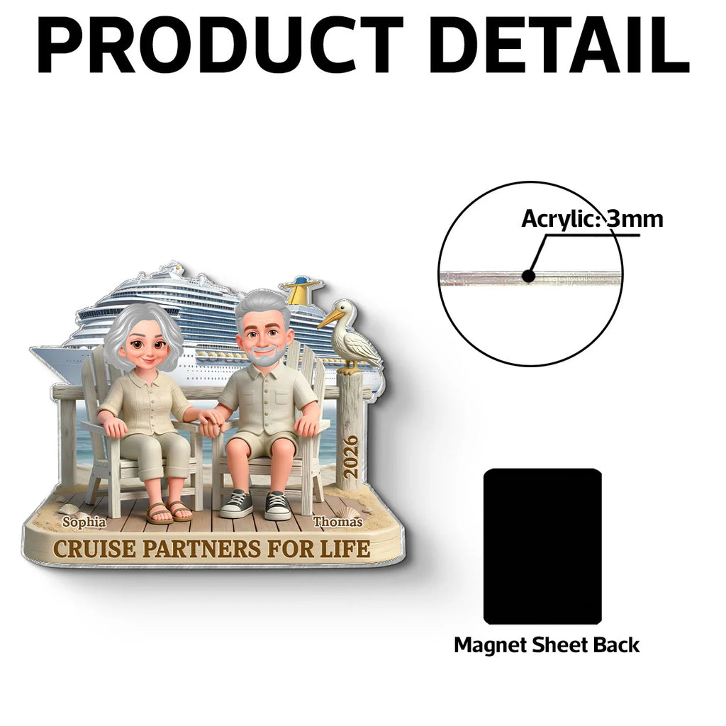 Personalized Cruise Cabin Door Magnet