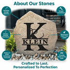 Personalized Deer Name Stone