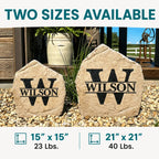 Personalized Deer Name Stone
