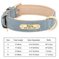 Personalized Dog Col — Collar / 131-1 Blue / S / Collar / 131-1 Blue / M / Collar / 131-1 Blue / L / Collar / 131-1 Blue / XL