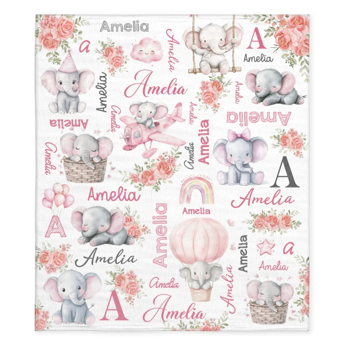 Personalized Fleece Blanket
