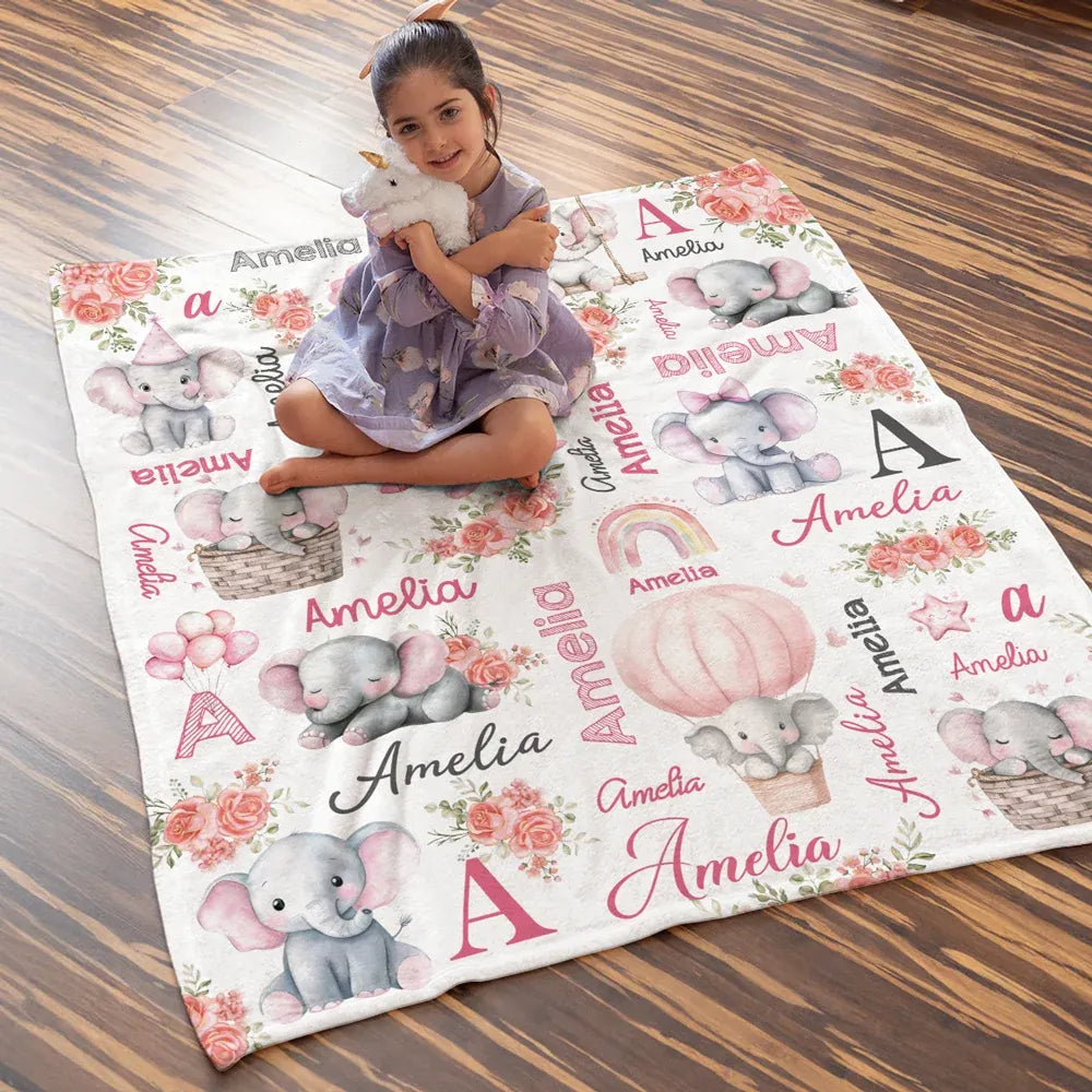 Personalized Fleece Blanket
