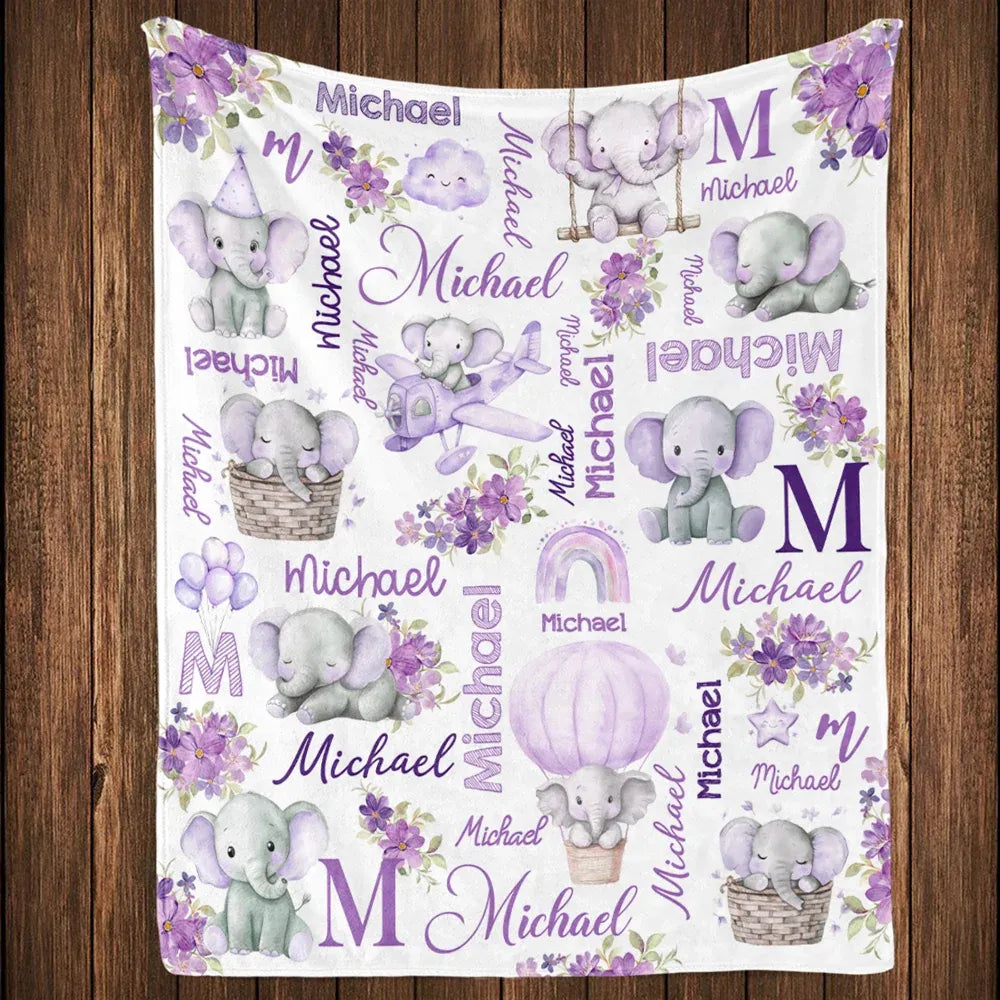 Personalized Fleece Blanket