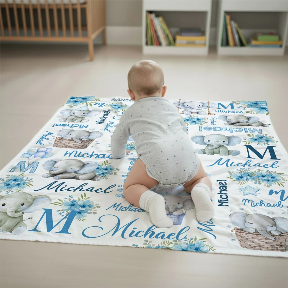 Personalized Fleece Blanket