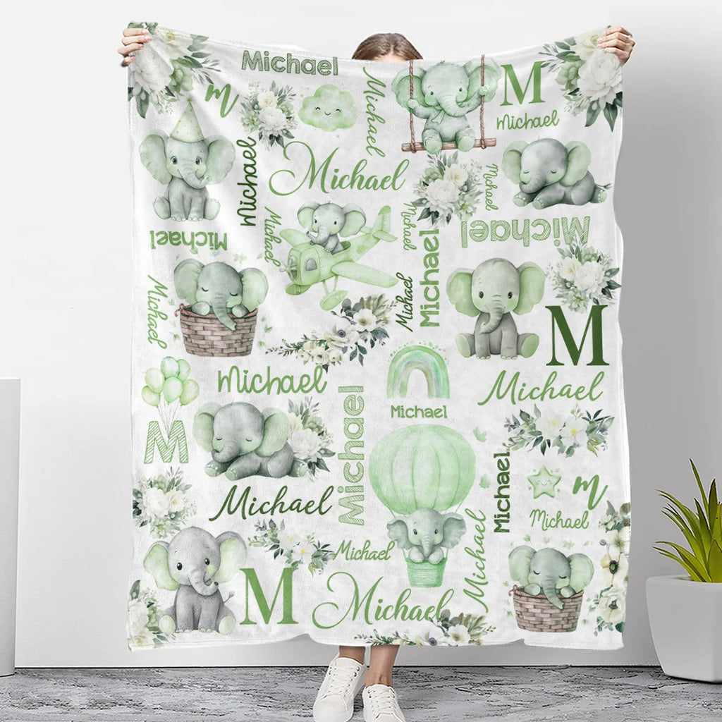 Personalized Fleece Blanket