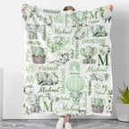 Personalized Fleece Blanket