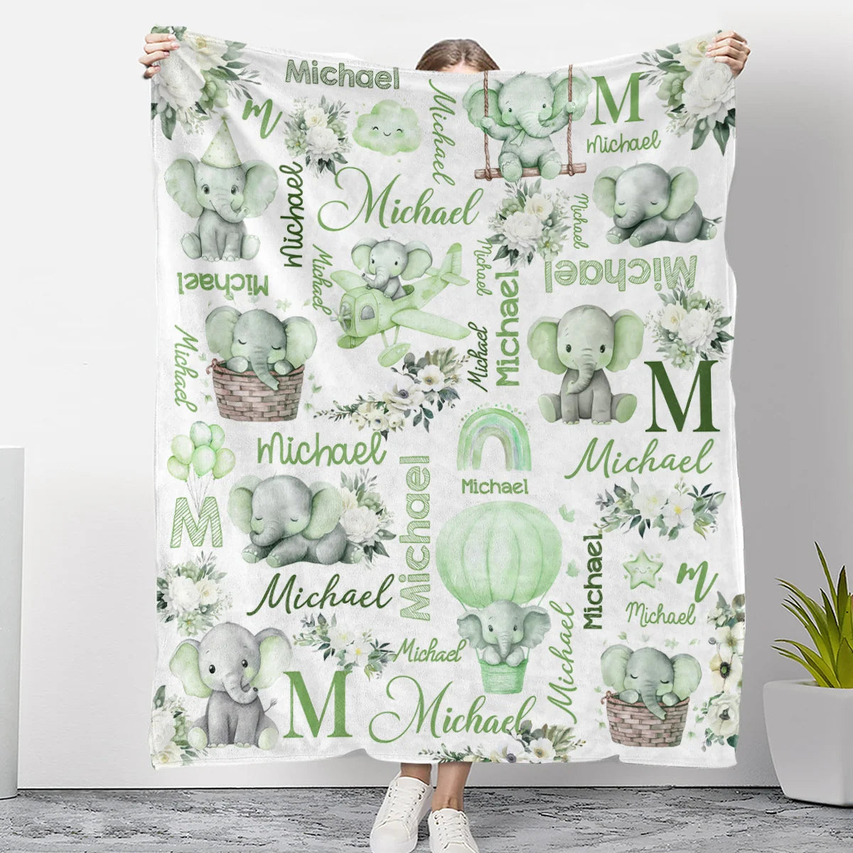 Personalized Fleece Blanket