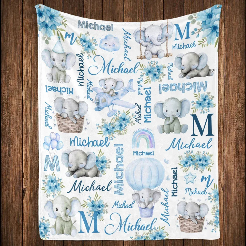 Personalized Fleece Blanket