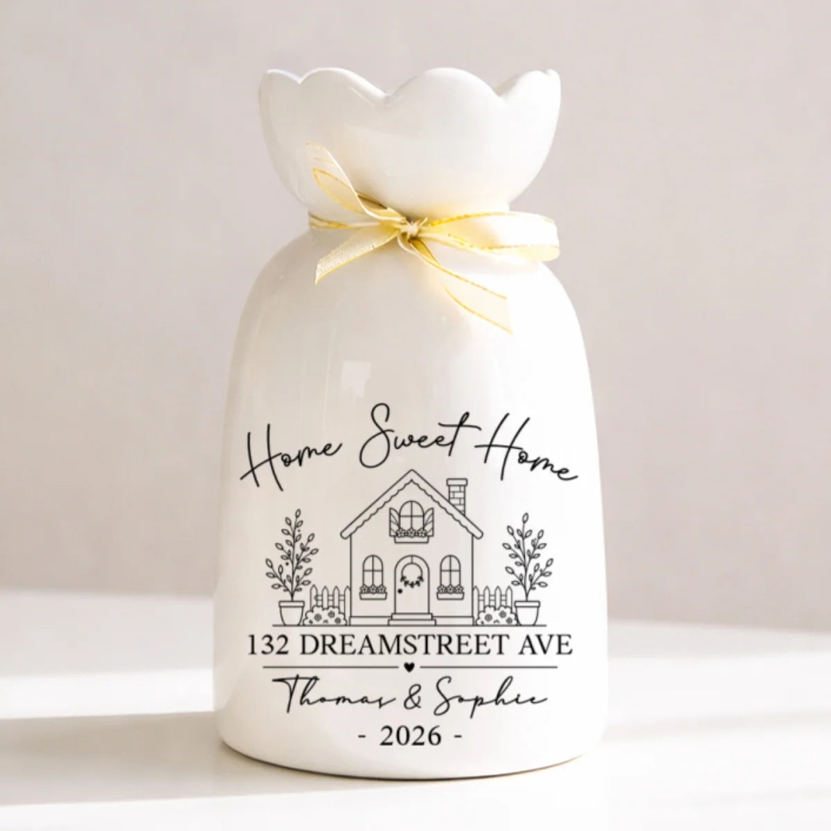 Personalized Flower Vase