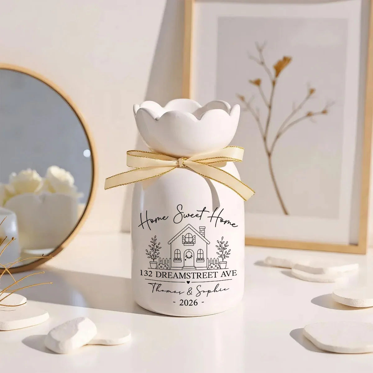 Personalized Flower Vase