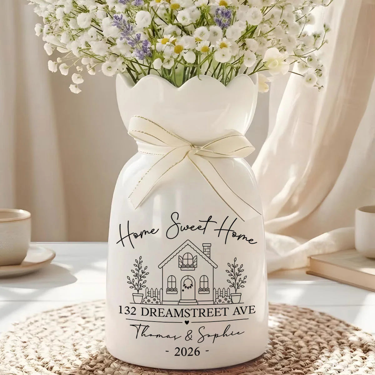 Personalized Flower Vase