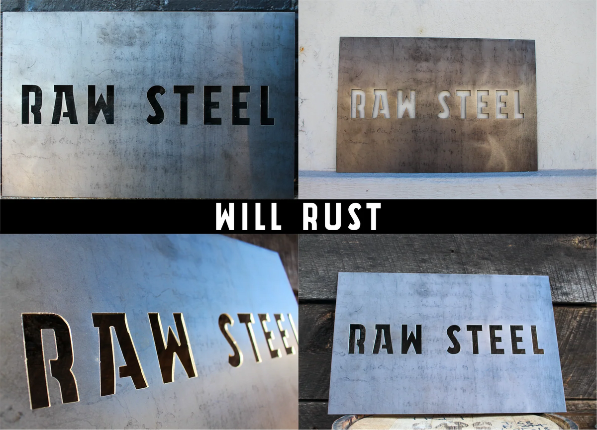 Personalized Metal Patio Sign