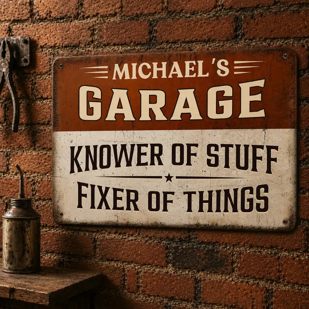 Personalized Metal Sign