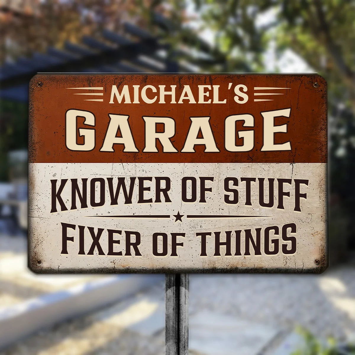 Personalized Metal Sign